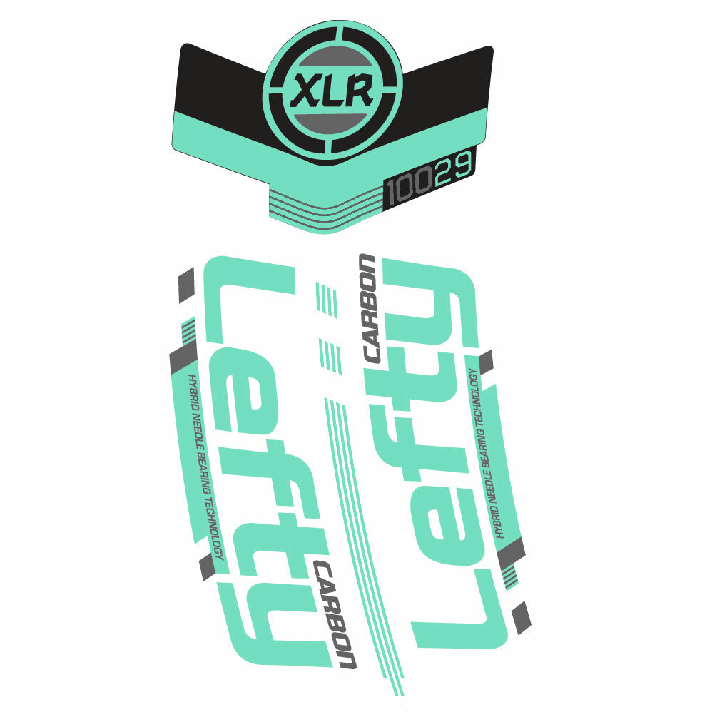 Stickers Scalpel 29 Team Lefty XLR 100 2015 compatibles Autocollants fourche 29"