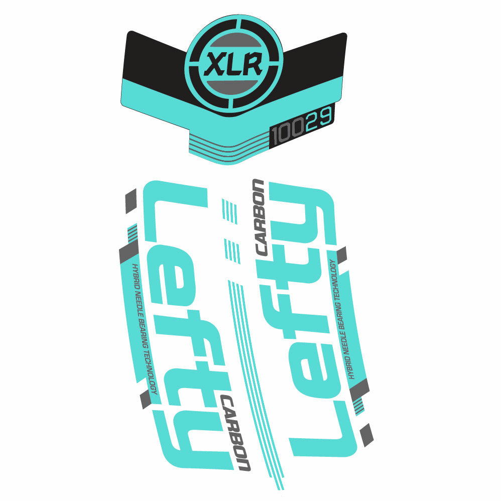 Stickers Scalpel 29 Team Lefty XLR 100 2015 compatibles Autocollants fourche 29"