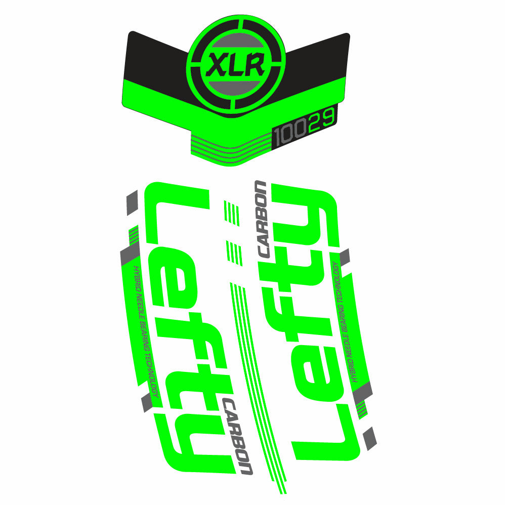 Stickers Scalpel 29 Team Lefty XLR 100 2015 compatibles Autocollants fourche 29"