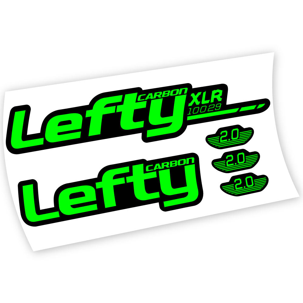 Stickers Cannondale Lefty Carbon compatibles Autocollants fourche