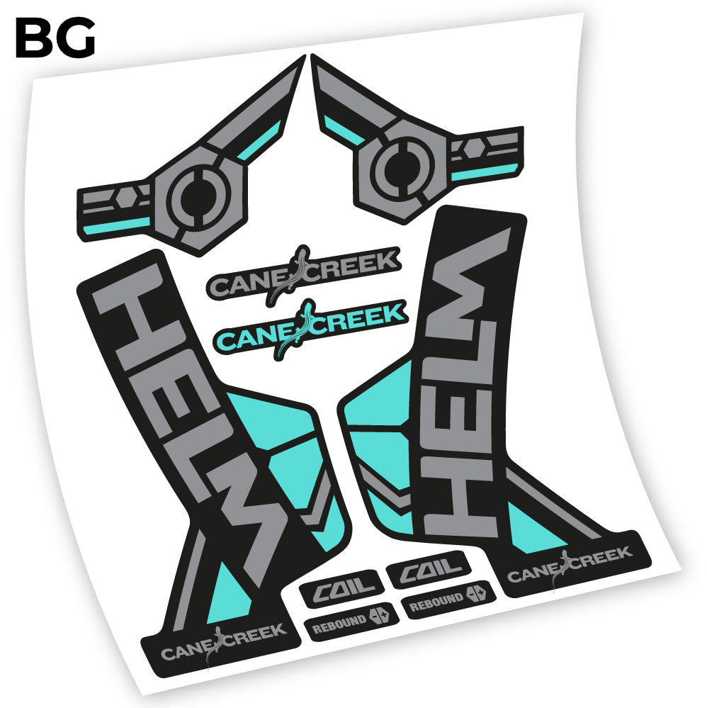 Stickers Canecreek Helm 2018 compatibles Autocollants fourche 29"