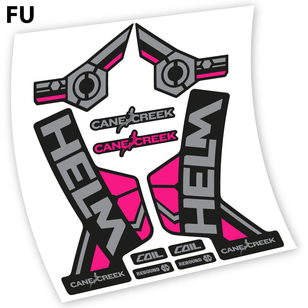 Stickers Canecreek Helm 2018 compatibles Autocollants fourche 27.5"