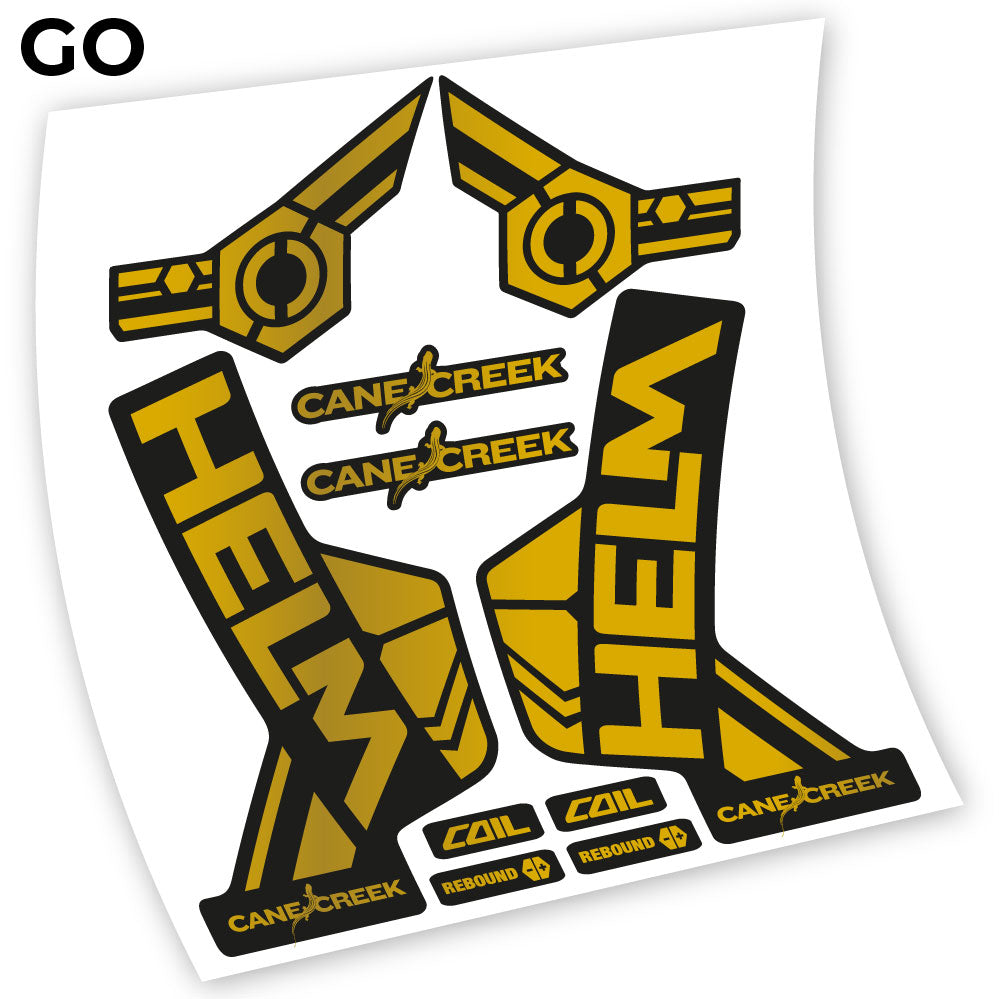 Stickers Canecreek Helm 2018 compatibles Autocollants fourche 27.5"