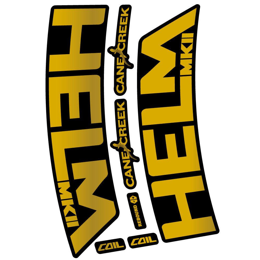 Stickers Canecreek Helm MK2 compatibles Autocollants fourche