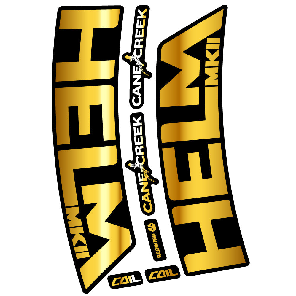Stickers Canecreek Helm MK2 compatibles Autocollants fourche