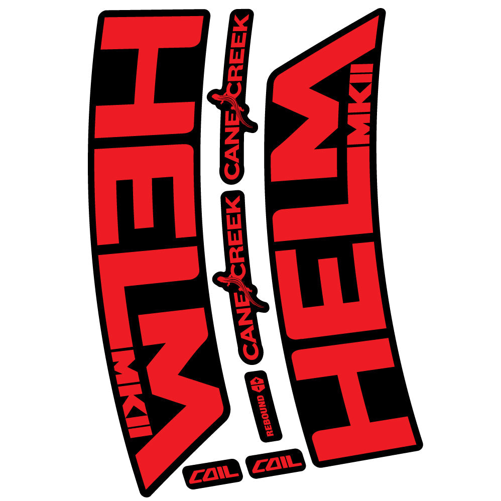 Stickers Canecreek Helm MK2 compatibles Autocollants fourche