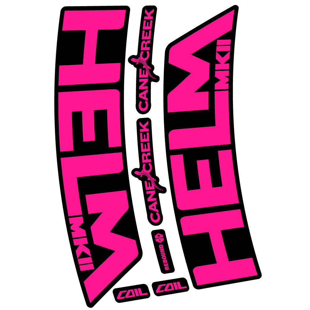 Stickers Canecreek Helm MK2 compatibles Autocollants fourche