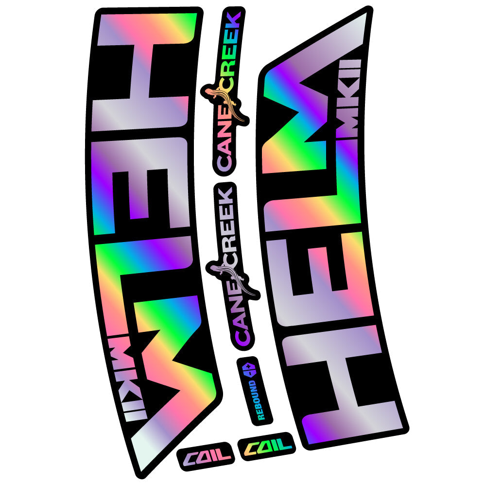 Stickers Canecreek Helm MK2 compatibles Autocollants fourche