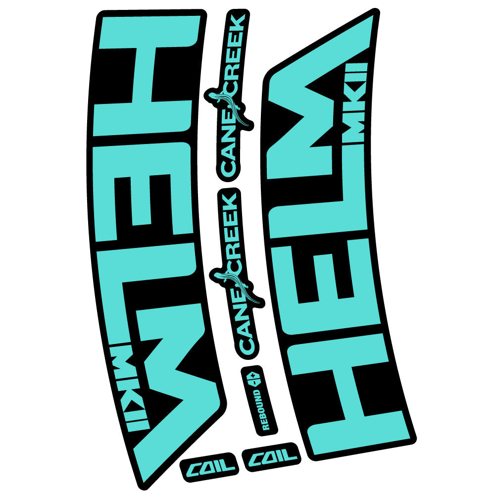 Stickers Canecreek Helm MK2 compatibles Autocollants fourche