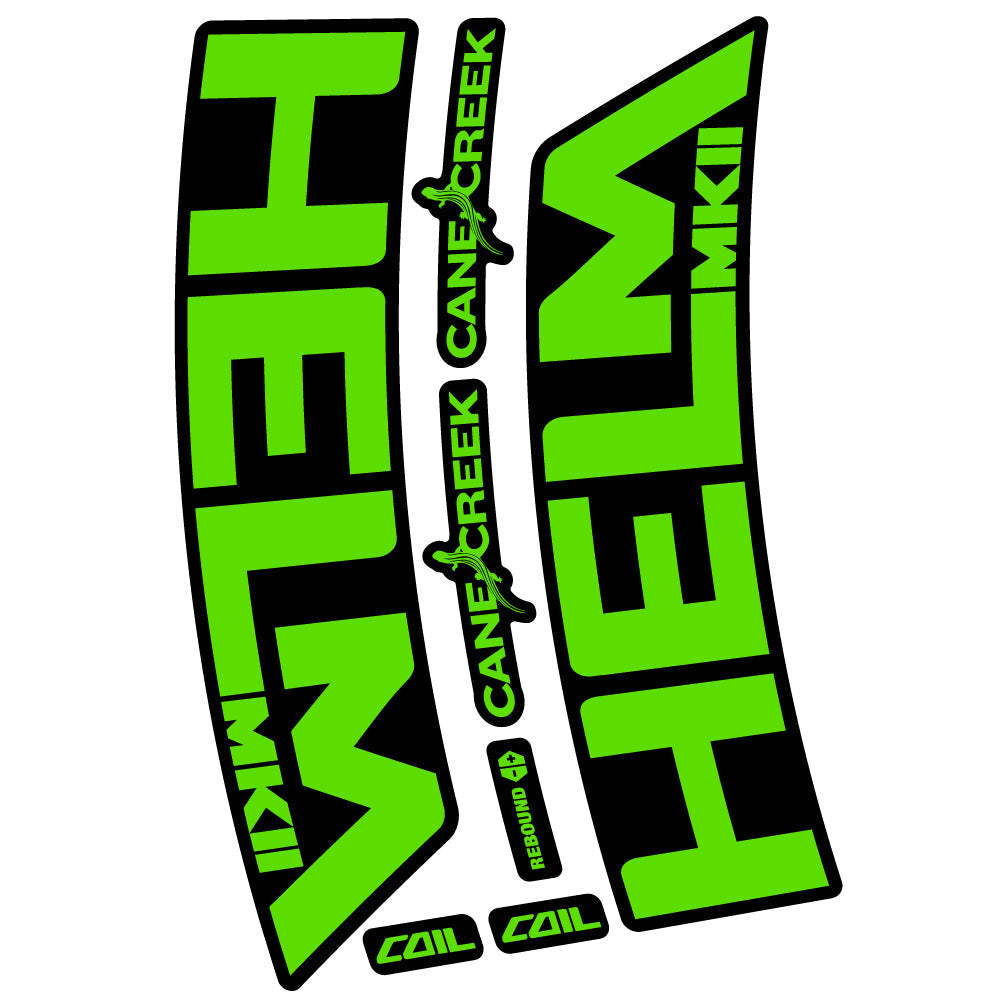 Stickers Canecreek Helm MK2 compatibles Autocollants fourche