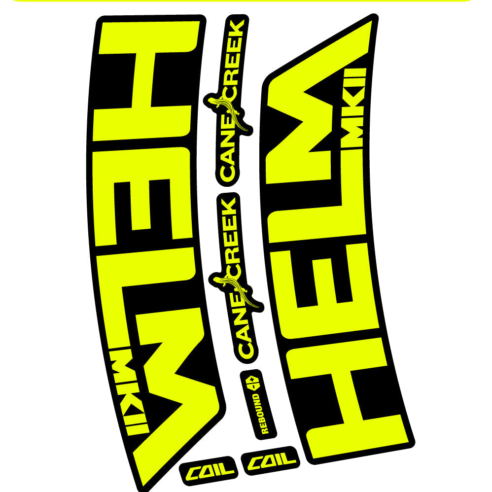 Stickers Canecreek Helm MK2 compatibles Autocollants fourche