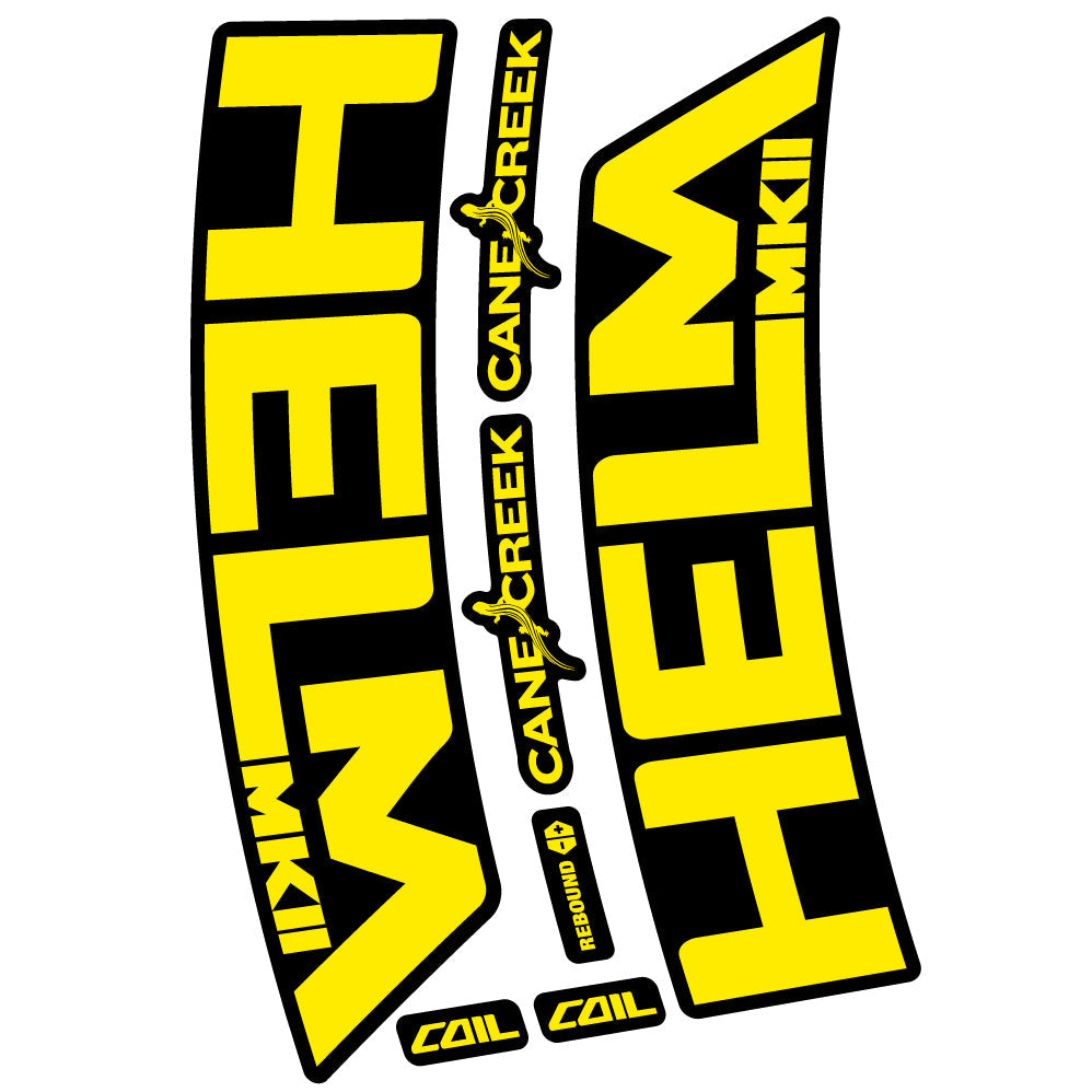 Stickers Canecreek Helm MK2 compatibles Autocollants fourche