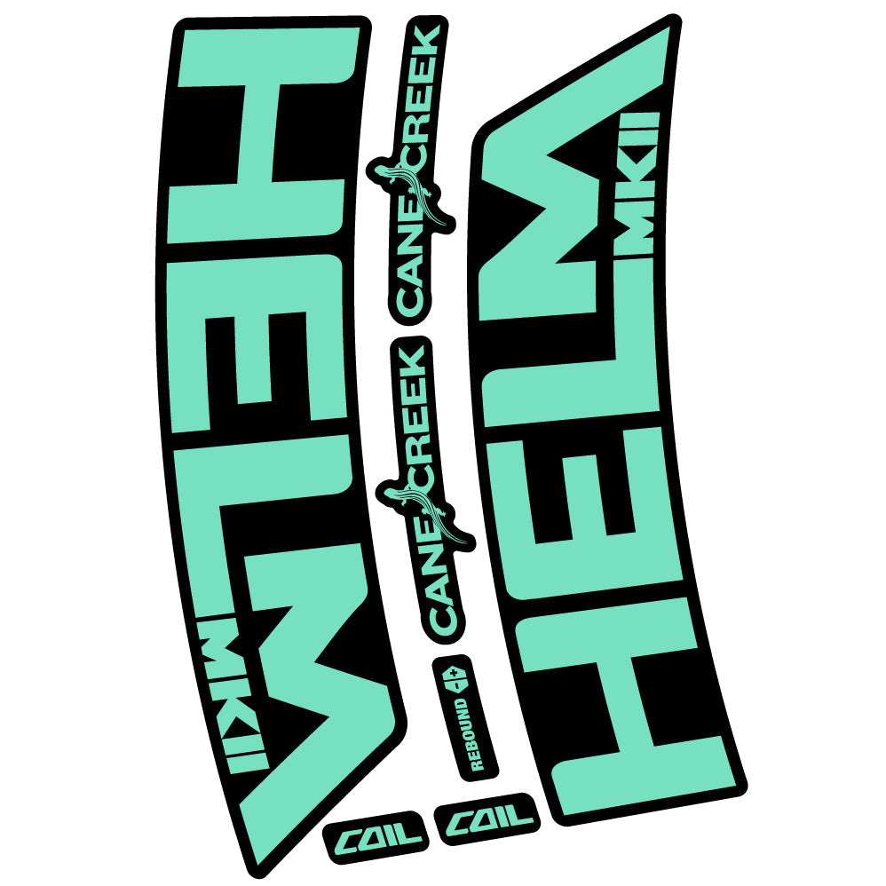 Stickers Canecreek Helm MK2 compatibles Autocollants fourche