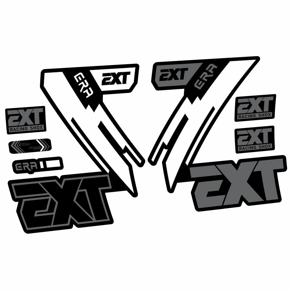 Stickers EXT Era compatibles Autocollants fourche 29"
