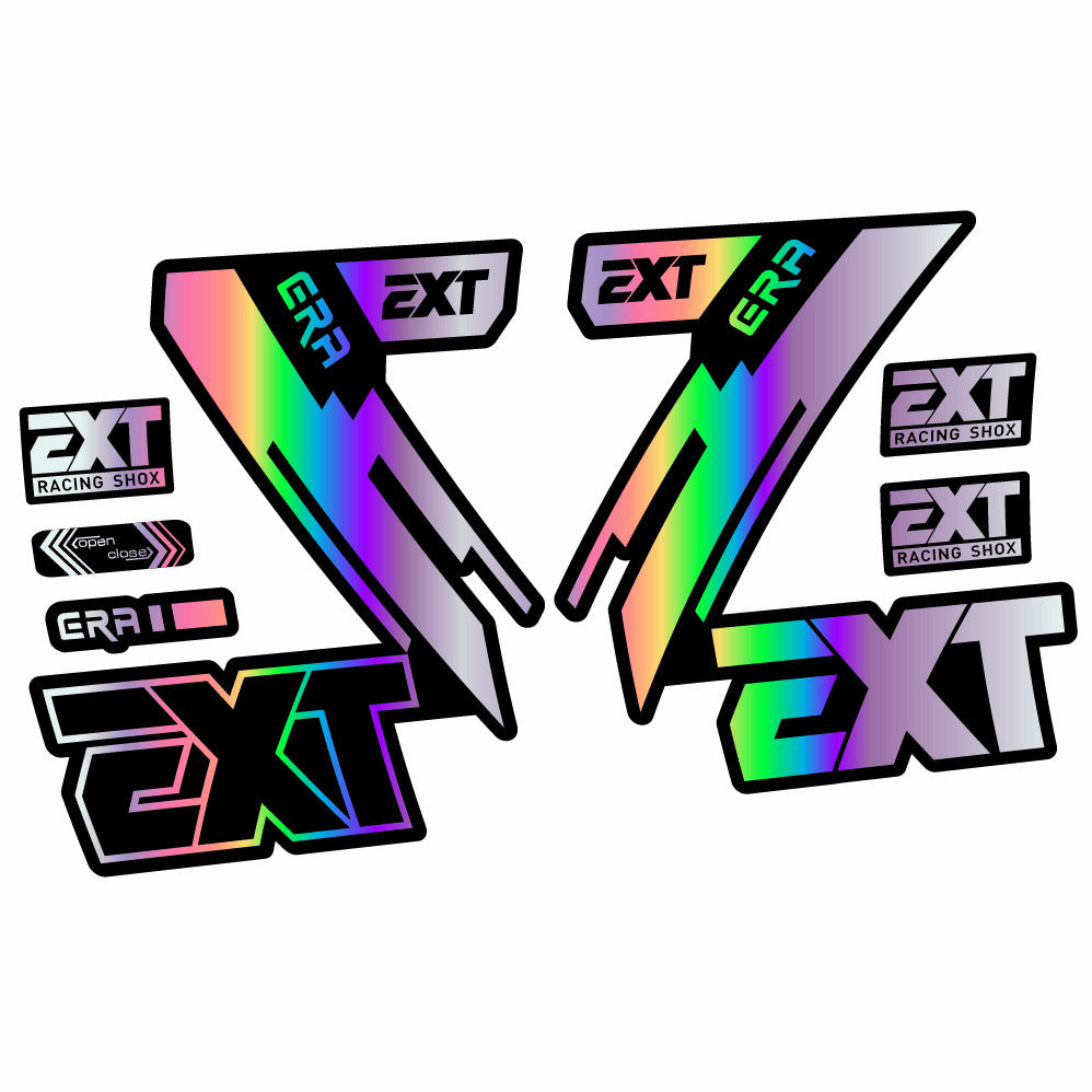 Stickers EXT Era compatibles Autocollants fourche 29"
