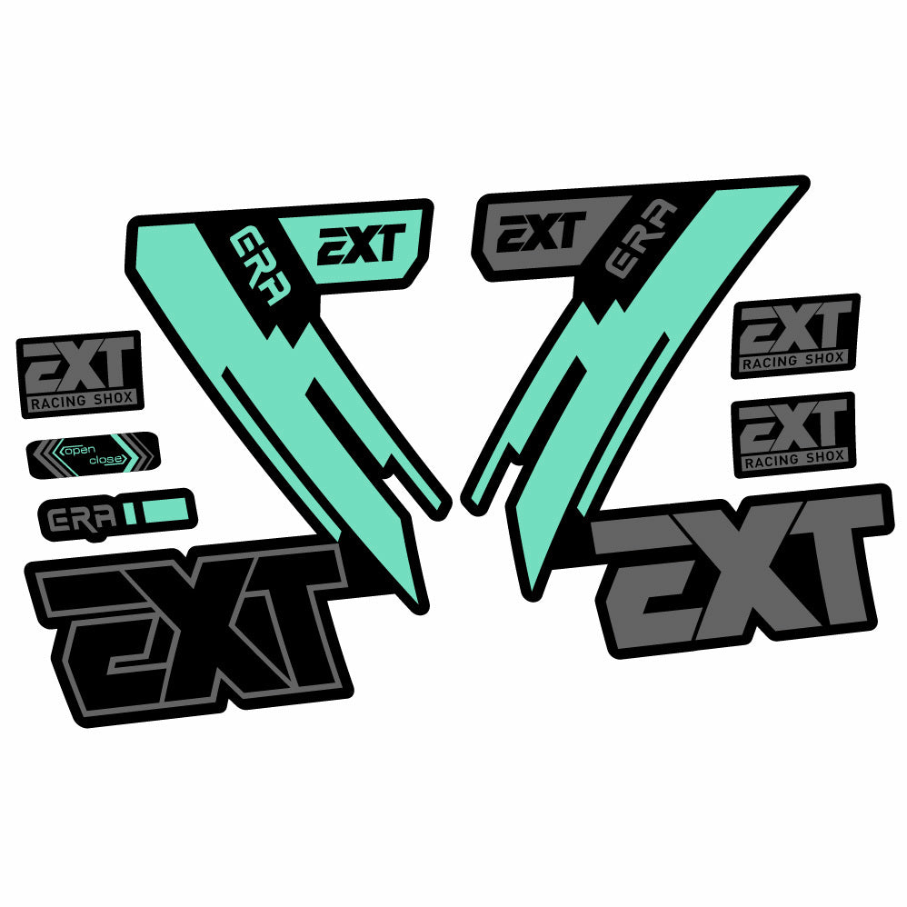 Stickers EXT Era compatibles Autocollants fourche 29"