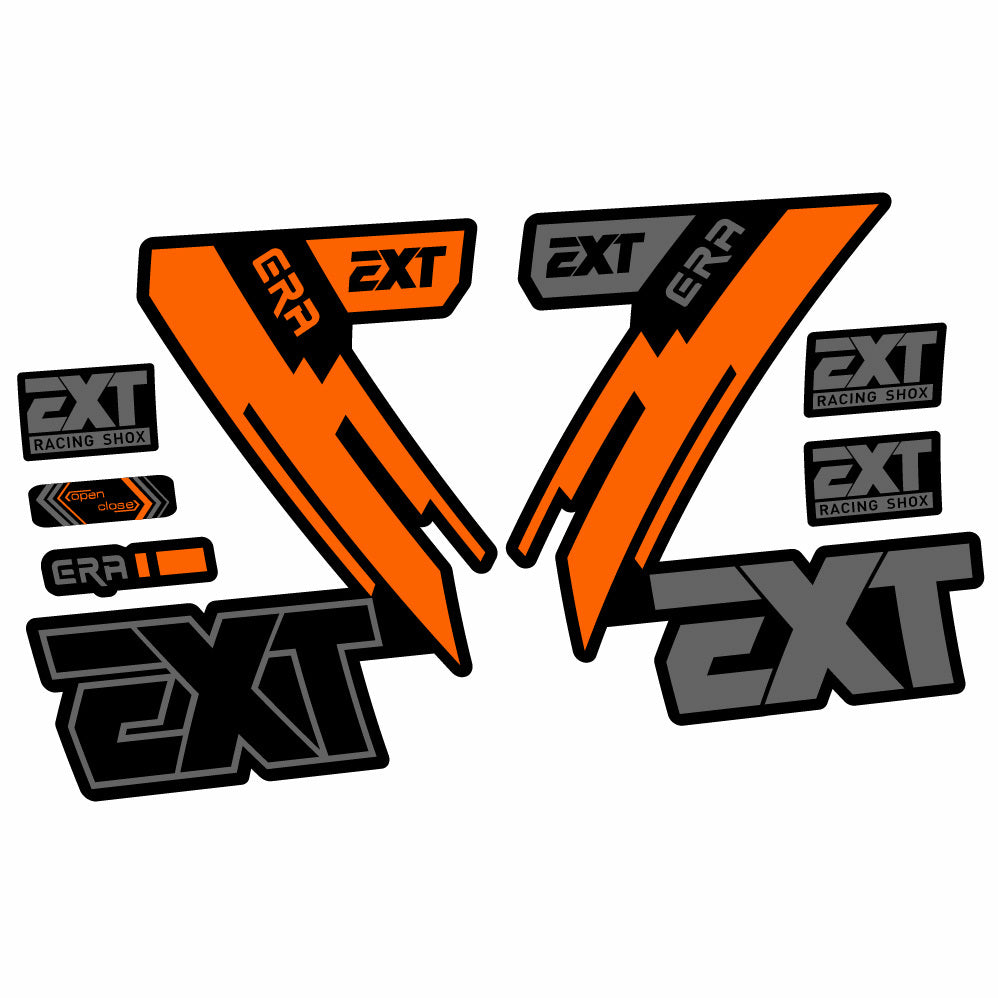 Stickers EXT Era compatibles Autocollants fourche 29"