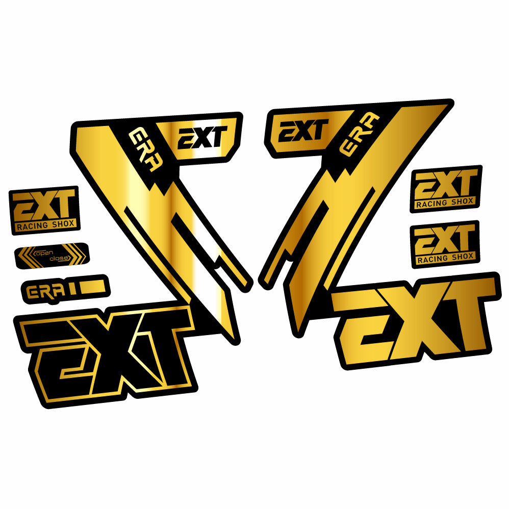 Stickers EXT Era compatibles Autocollants fourche 29"