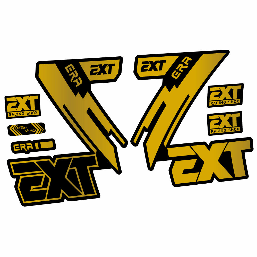 Stickers EXT Era compatibles Autocollants fourche 29"