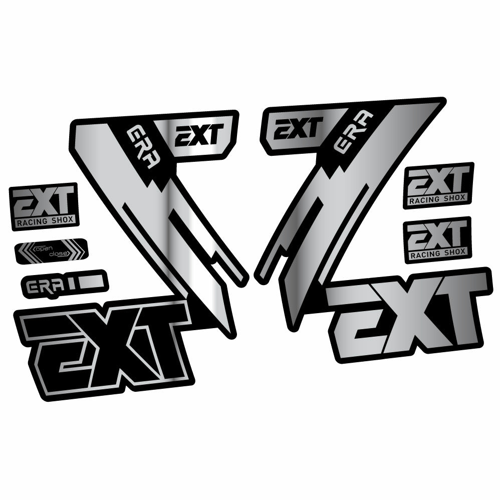 Stickers EXT Era compatibles Autocollants fourche 29"
