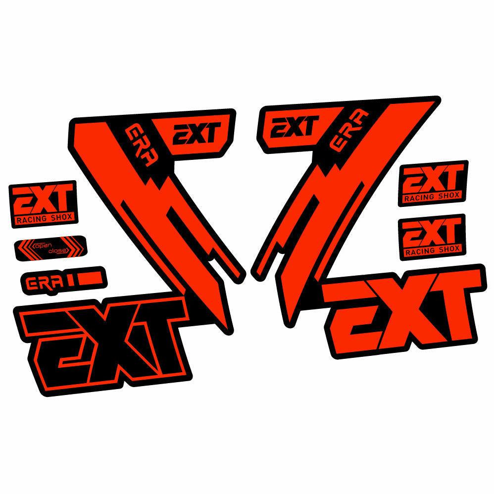 Stickers EXT Era compatibles Autocollants fourche 29"