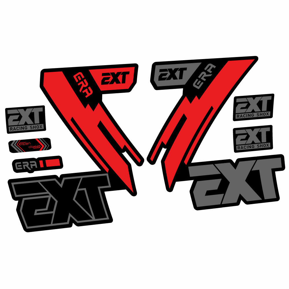 Stickers EXT Era compatibles Autocollants fourche 29"