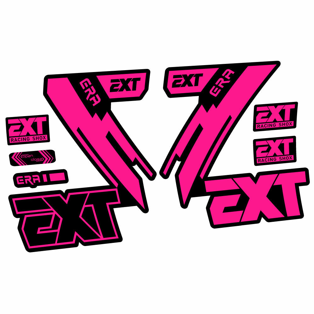 Stickers EXT Era compatibles Autocollants fourche 29"