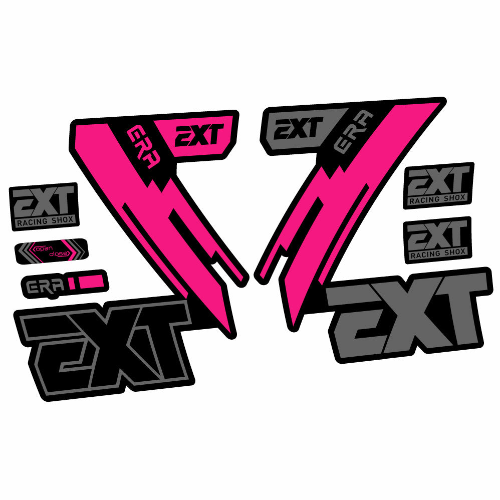 Stickers EXT Era compatibles Autocollants fourche 29"