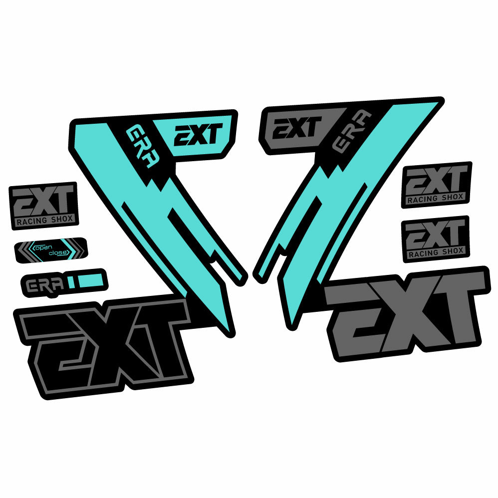 Stickers EXT Era compatibles Autocollants fourche 29"