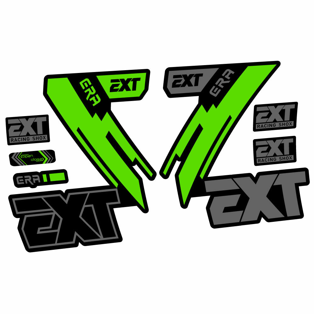 Stickers EXT Era compatibles Autocollants fourche 29"
