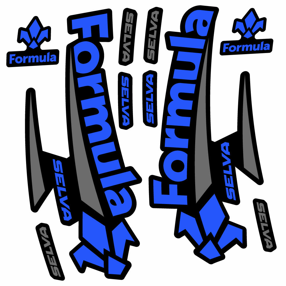 Stickers Formula Selva 2018 compatibles Autocollants fourche 29"