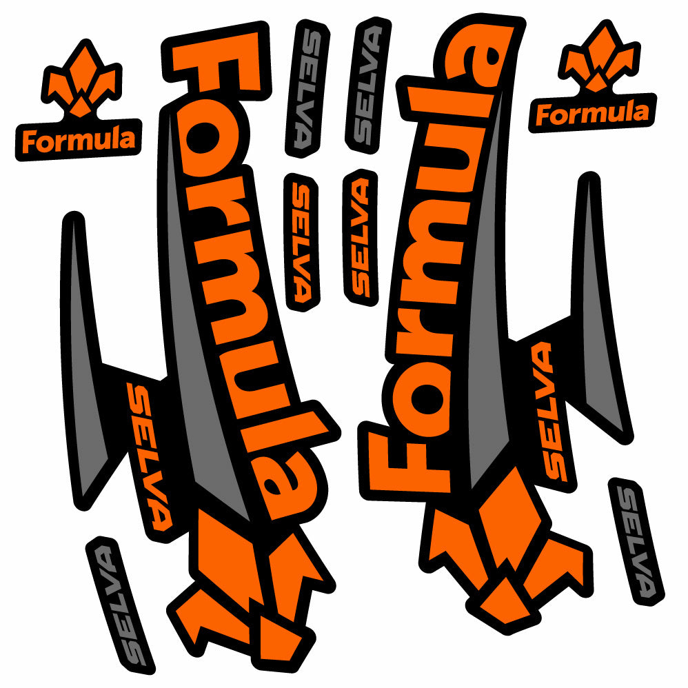 Stickers Formula Selva 2018 compatibles Autocollants fourche 29"