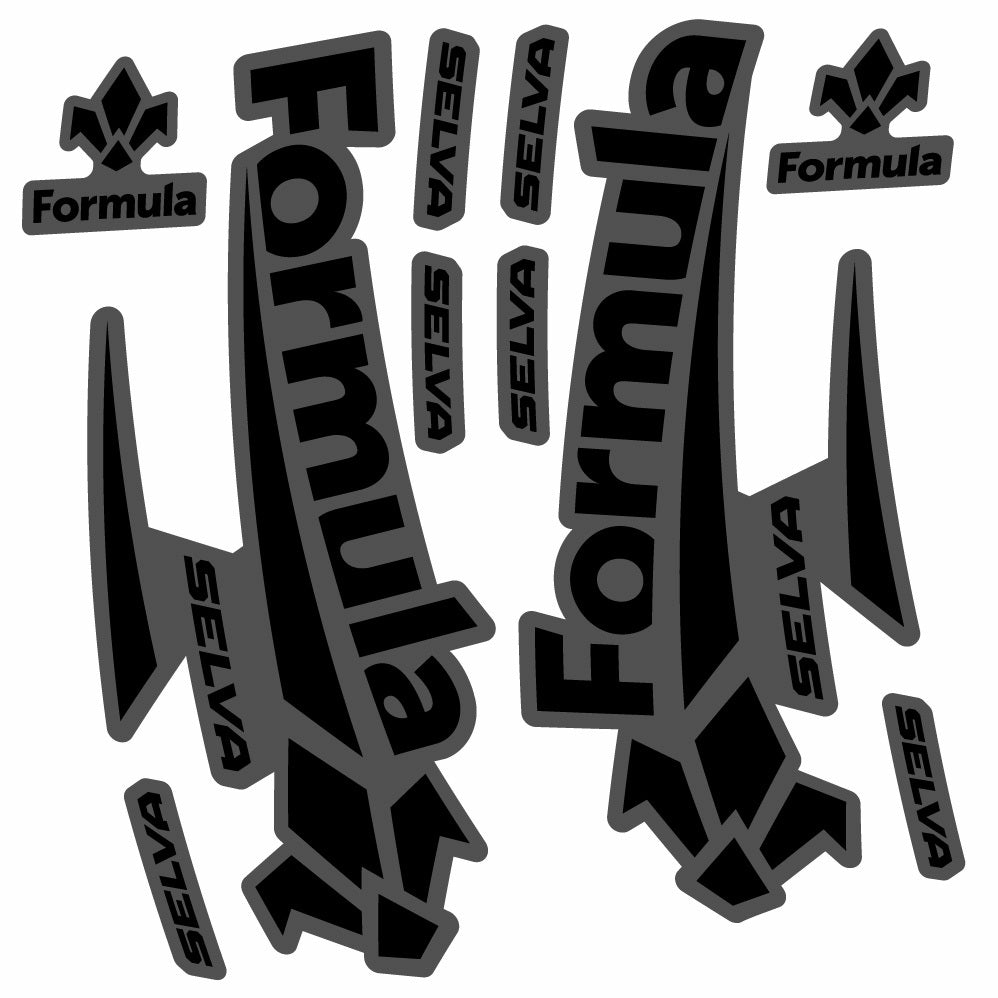 Stickers Formula Selva 2018 compatibles Autocollants fourche 29"