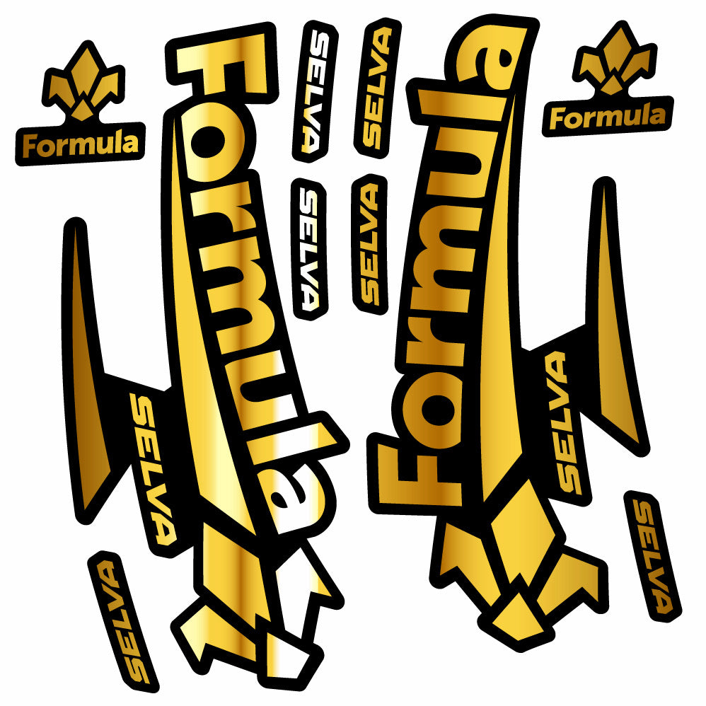 Stickers Formula Selva 2018 compatibles Autocollants fourche 29"