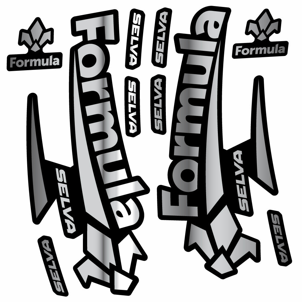 Stickers Formula Selva 2018 compatibles Autocollants fourche 29"