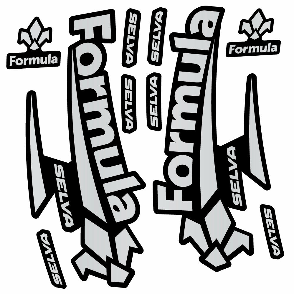 Stickers Formula Selva 2018 compatibles Autocollants fourche 29"