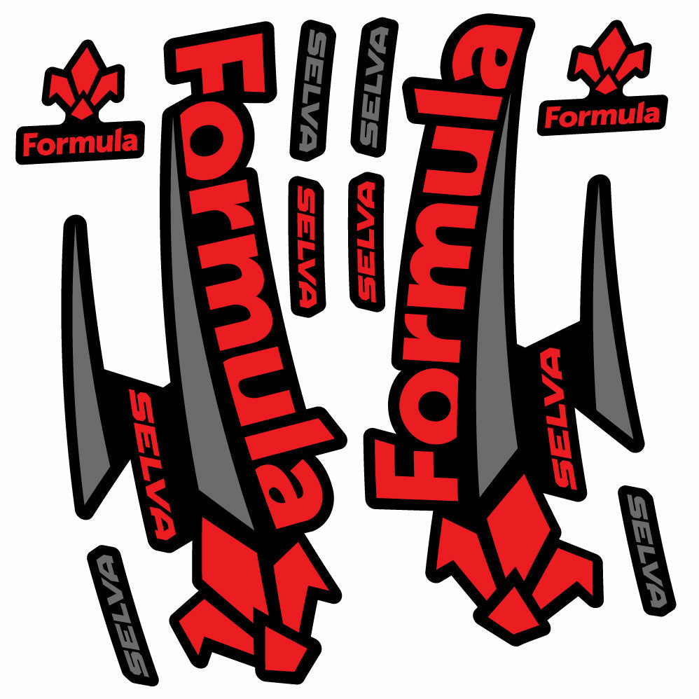 Stickers Formula Selva 2018 compatibles Autocollants fourche 29"