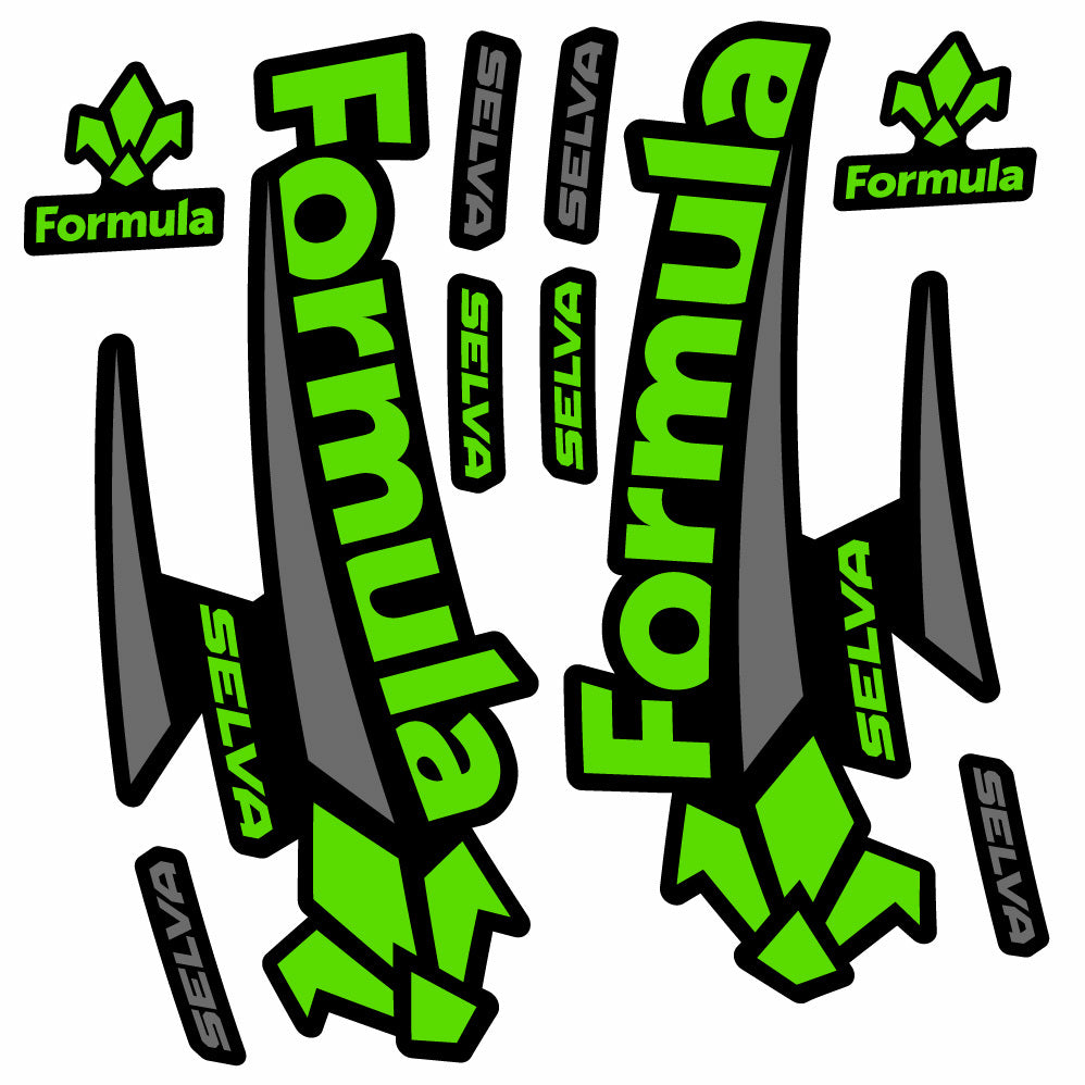 Stickers Formula Selva 2018 compatibles Autocollants fourche 29"