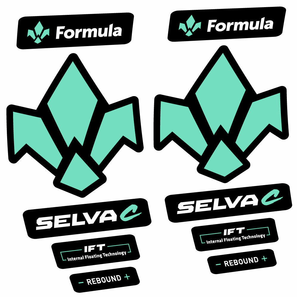 Stickers Formula Selva C 2019 compatibles Autocollants fourche 29"