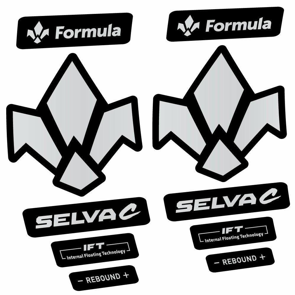 Stickers Formula Selva C 2019 compatibles Autocollants fourche 29"