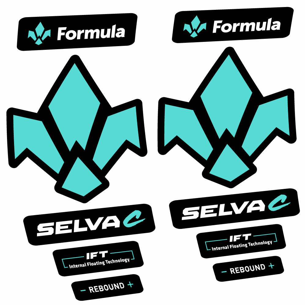 Stickers Formula Selva C 2019 compatibles Autocollants fourche 29"
