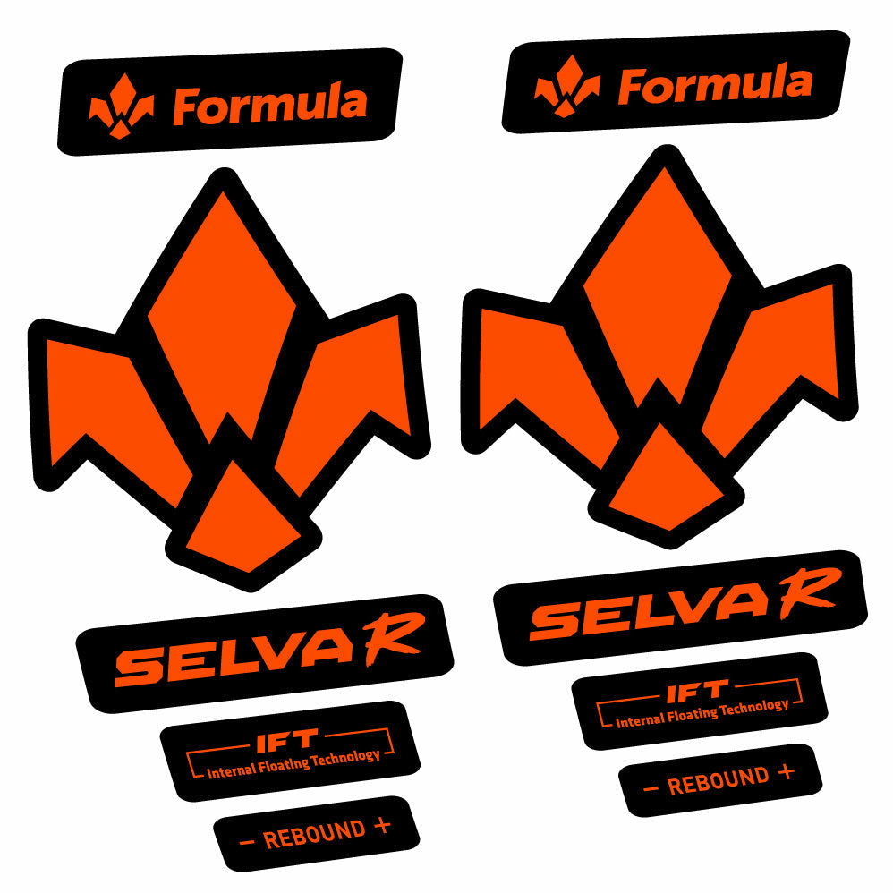 Stickers Formula Selva R 2019 compatibles Autocollants fourche 29"