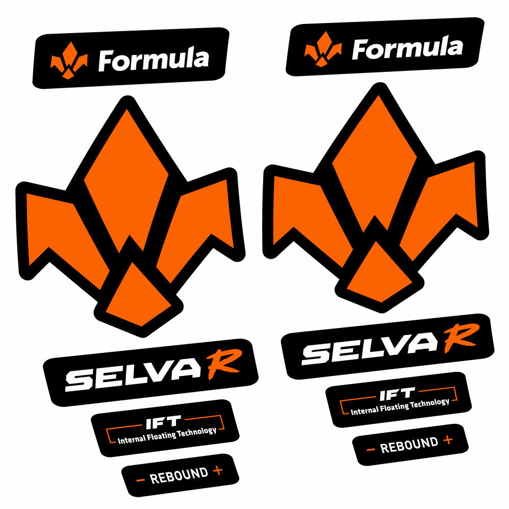 Stickers Formula Selva R 2019 compatibles Autocollants fourche 29"