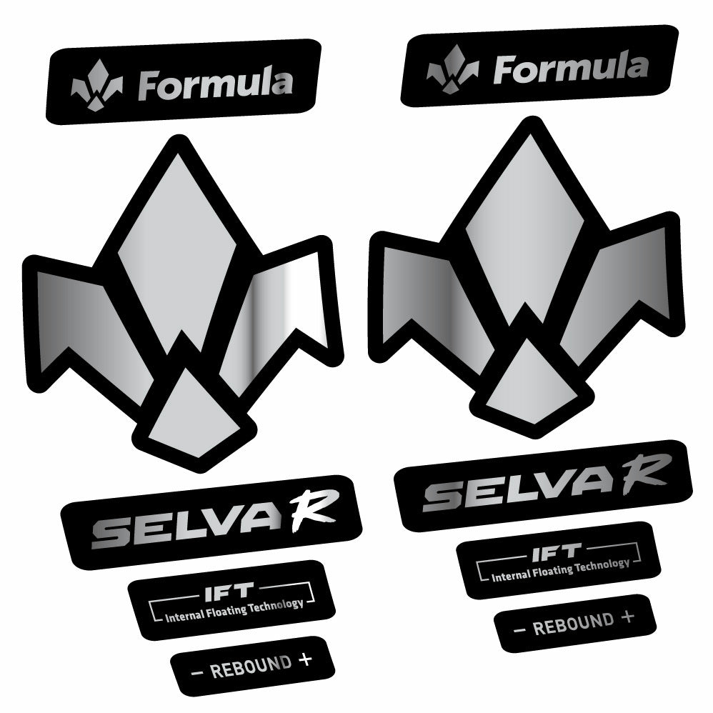 Stickers Formula Selva R 2019 compatibles Autocollants fourche 29"