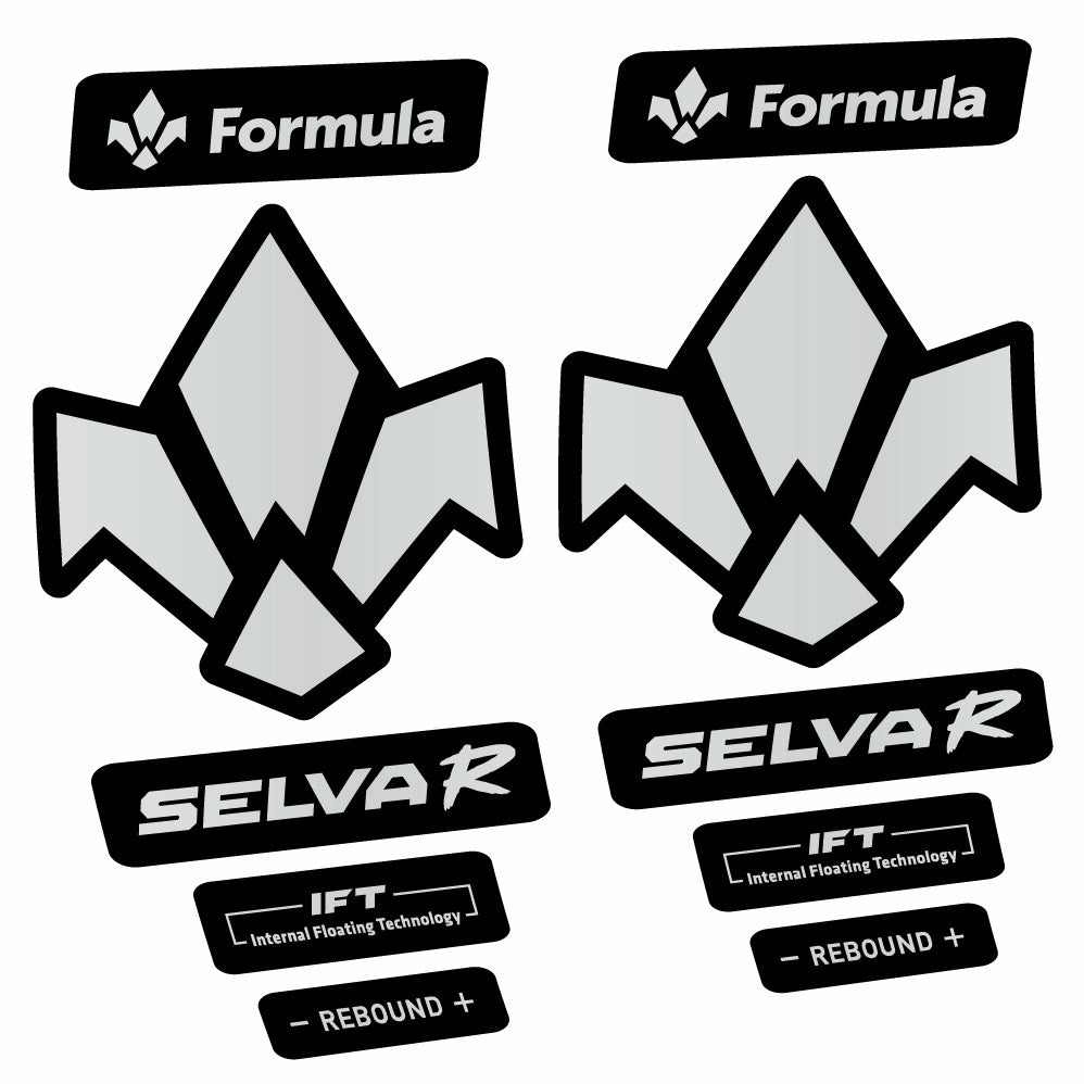 Stickers Formula Selva R 2019 compatibles Autocollants fourche 29"