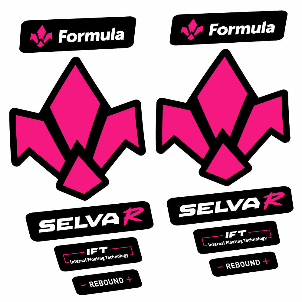 Stickers Formula Selva R 2019 compatibles Autocollants fourche 29"