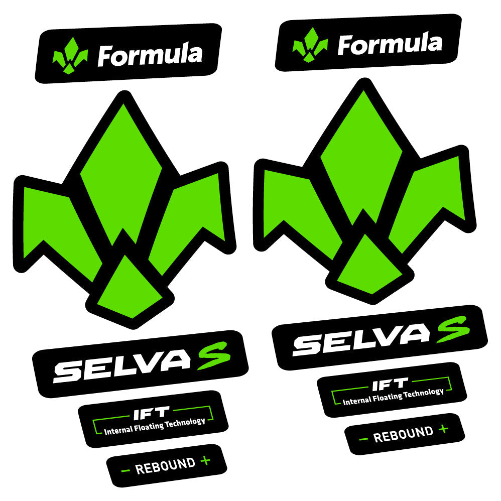 Stickers Formula Selva S 2019 compatibles Autocollants fourche