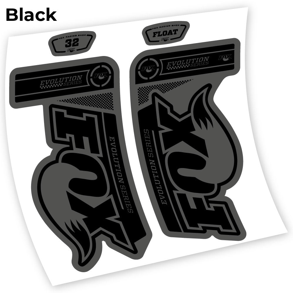 Stickers Fox 32 Float Evolution 2015 compatibles Autocollants fourche