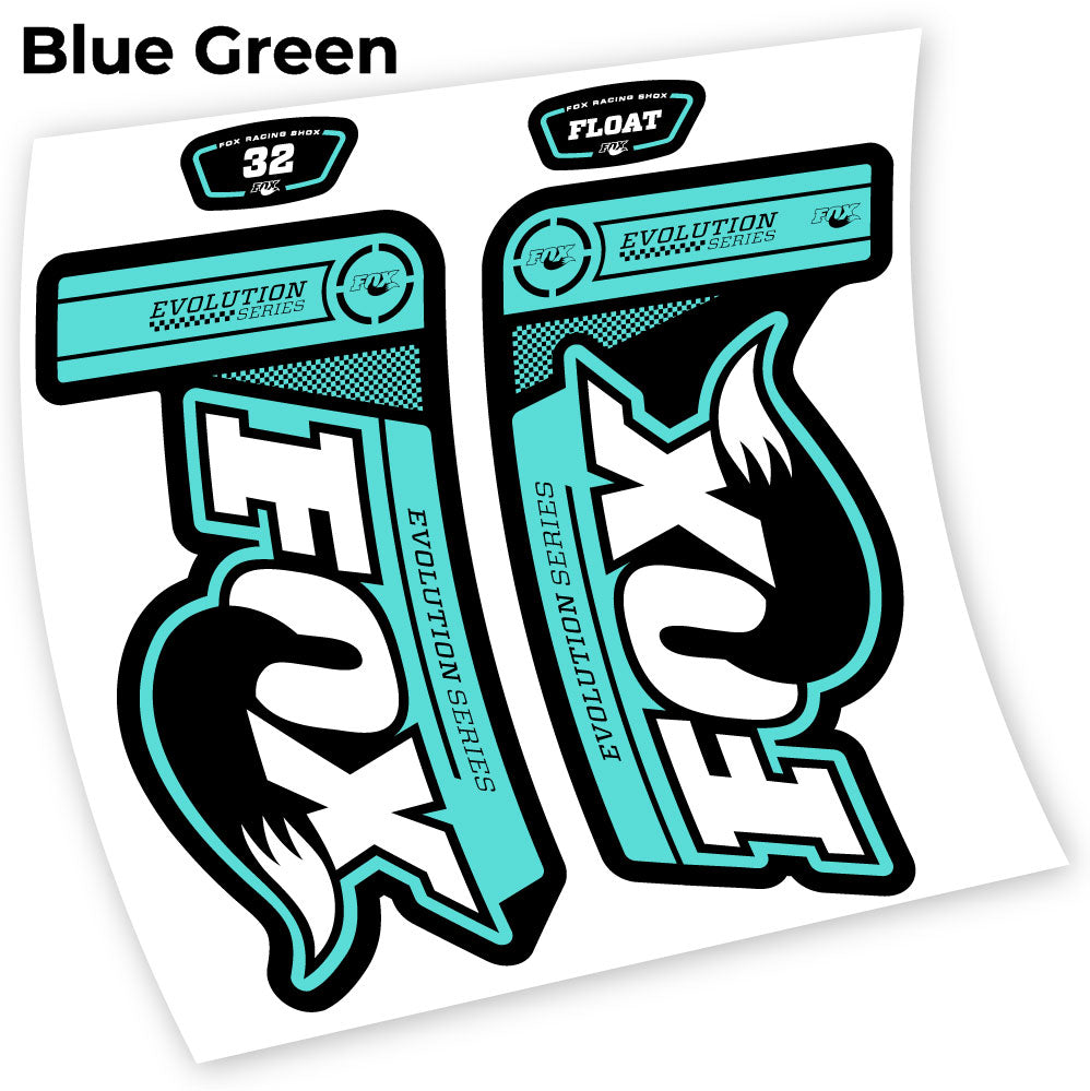Stickers Fox 32 Float Evolution 2015 compatibles Autocollants fourche