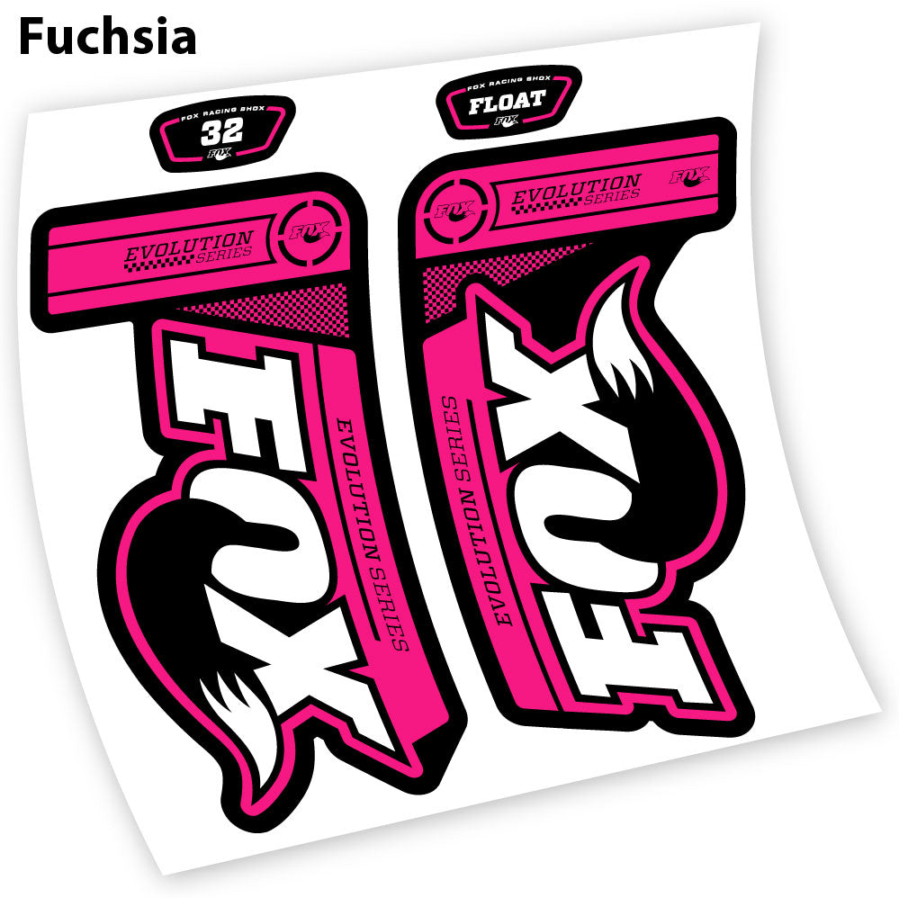 Stickers Fox 32 Float Evolution 2015 compatibles Autocollants fourche